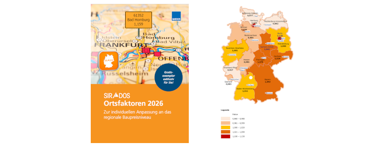 Broschüre der SIRADOS Ortsfaktoren