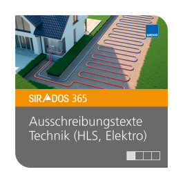 Ausschreibungstexte Technik (HLS/Elektro)