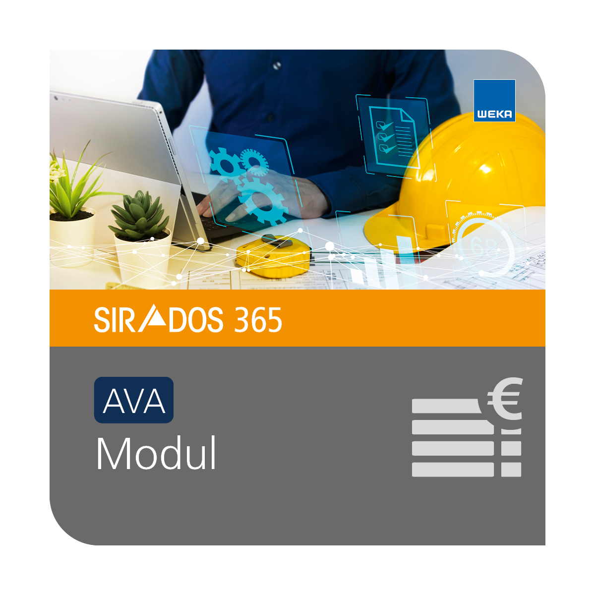 Produktabbildung von SIRADOS 365 AVA Modul: Online-Version für Architekten