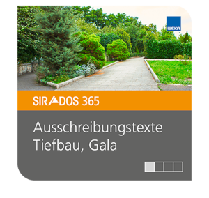 Ausschreibungstexte Tiefbau/GaLa
