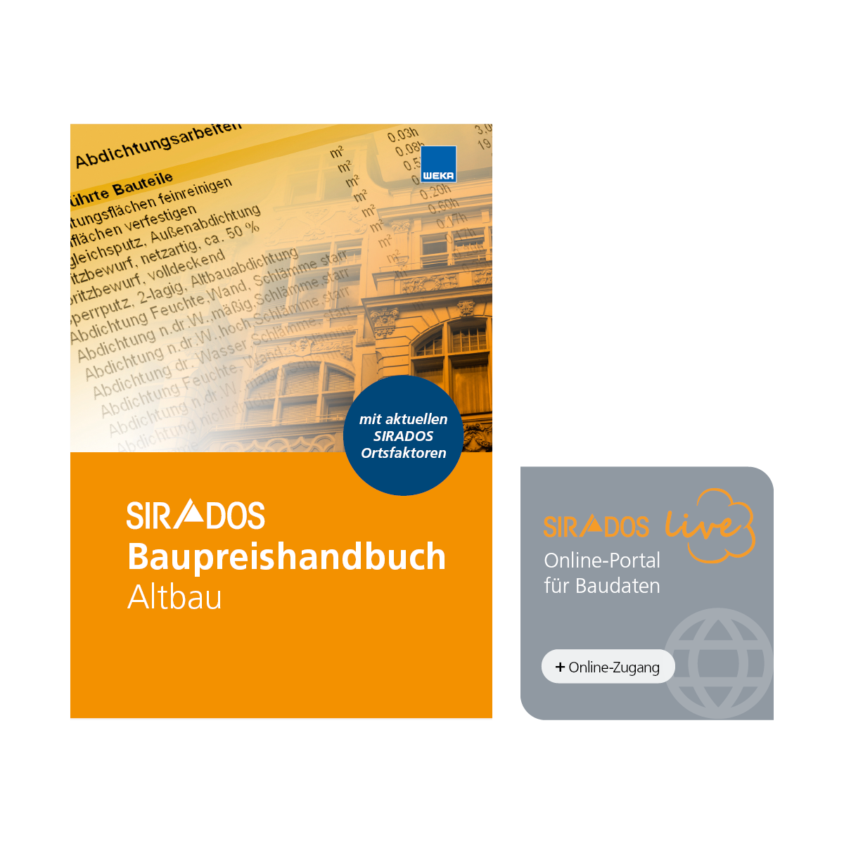 SIRADOS Baupreishandbuch Altbau inkl. Onlinezugang SIRADOS Baupreishandbuch Altbau inkl. Onlinezugang