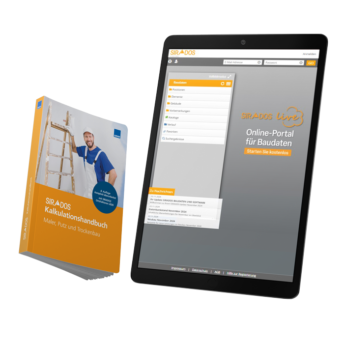 SIRADOS Kalkulationshandb&uuml;cher