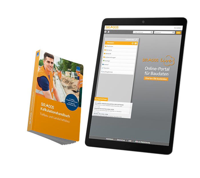 SIRADOS Kalkulationshandbuch Tiefbau SIRADOS Kalkulationshandbuch Tiefbau