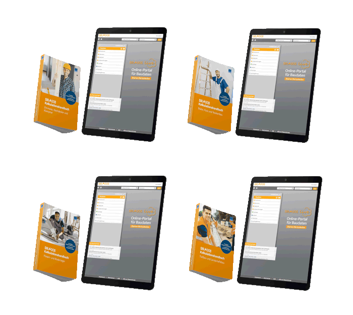 SIRADOS Kalkulationshandb&uuml;cher